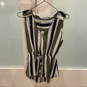 Stripped Summer Blouse